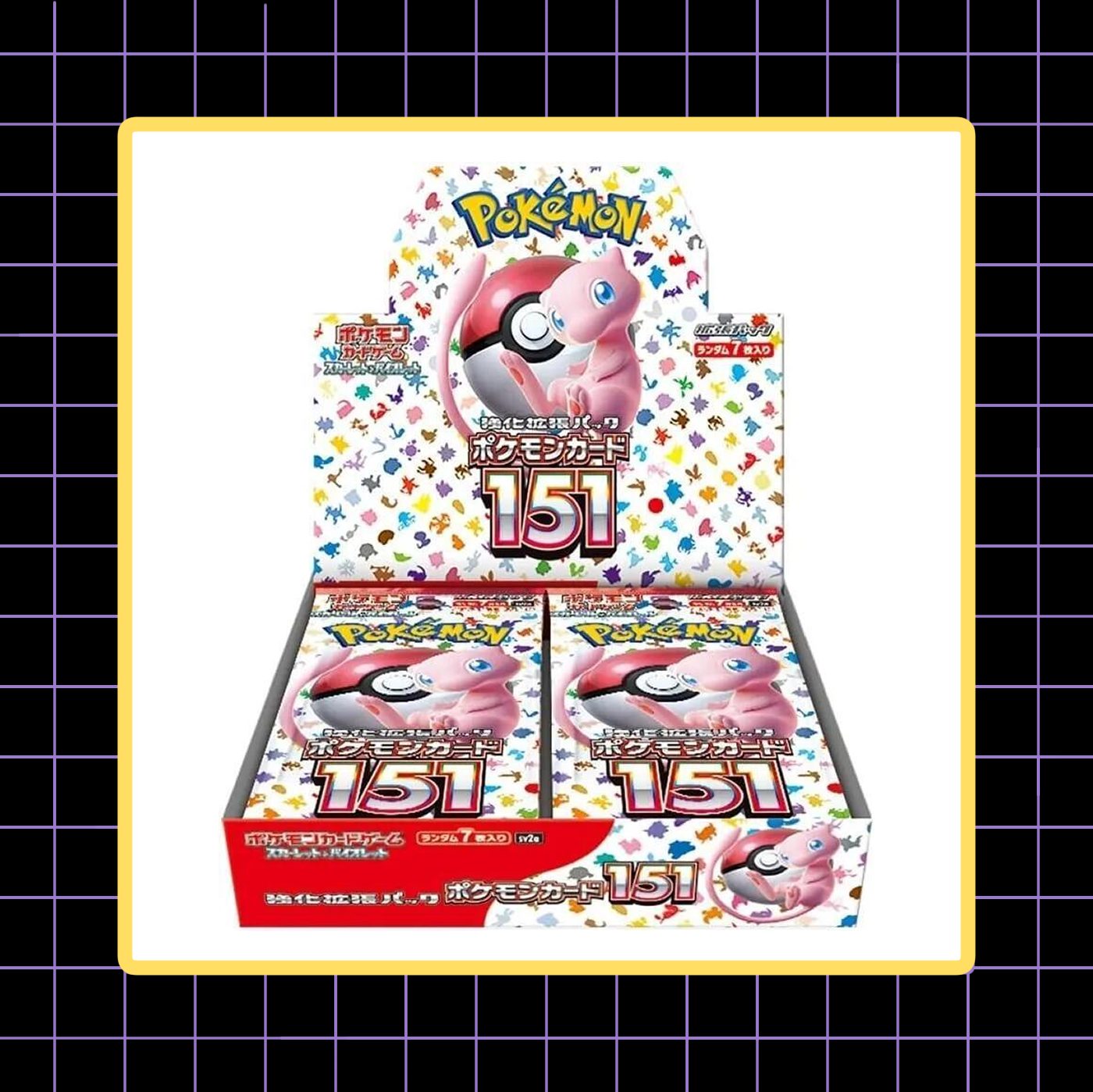 Japanese Pokemon 151 Booster Box