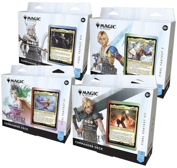 Final Fantasy Commander Deck Display Collector's Edition