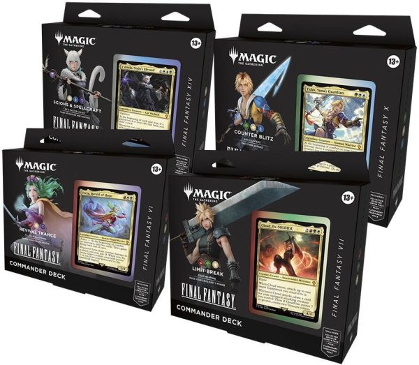 Final Fantasy Commander Deck Display Case