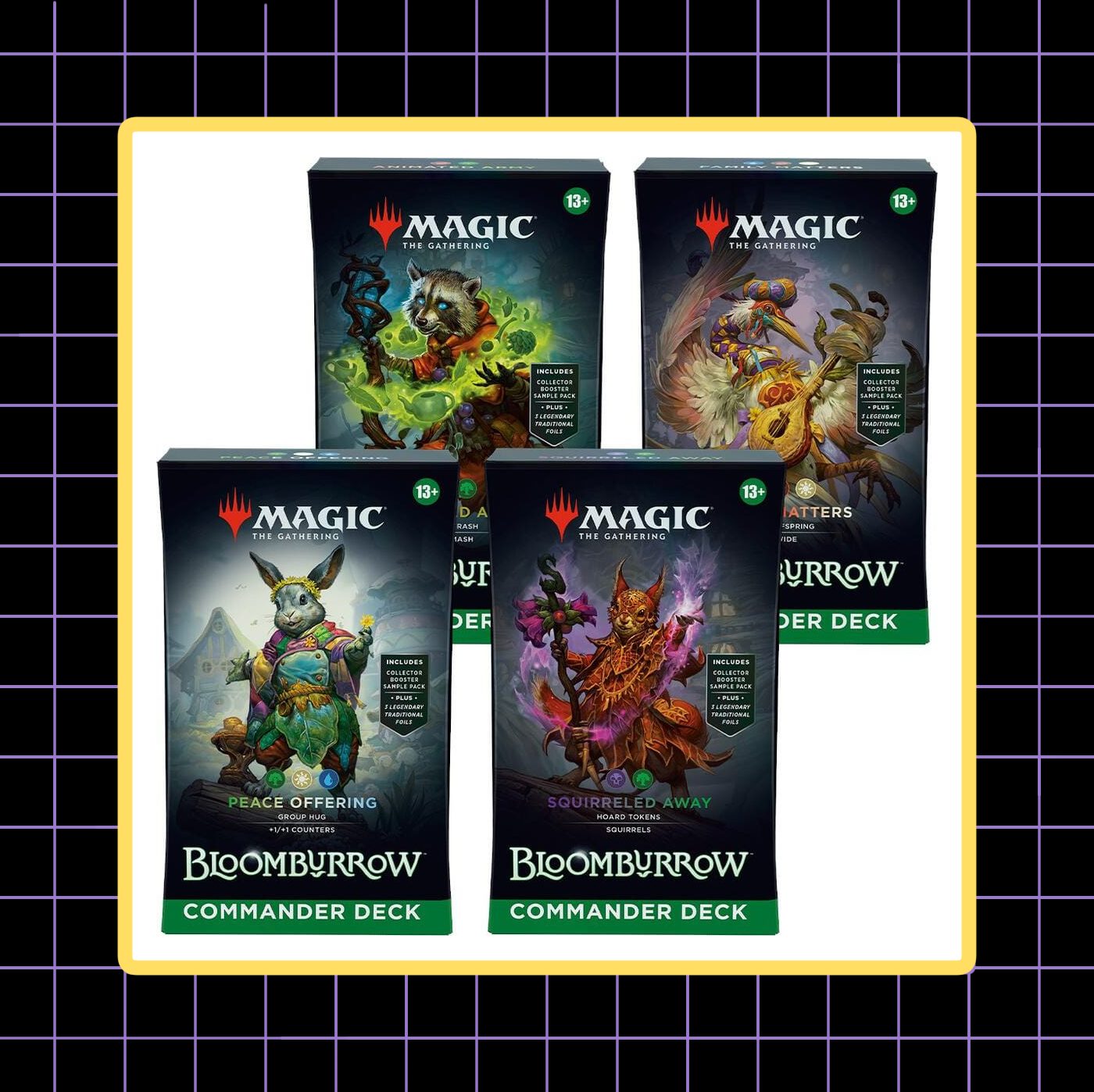 Bloomburrow Commander Deck Set [Set of 4]