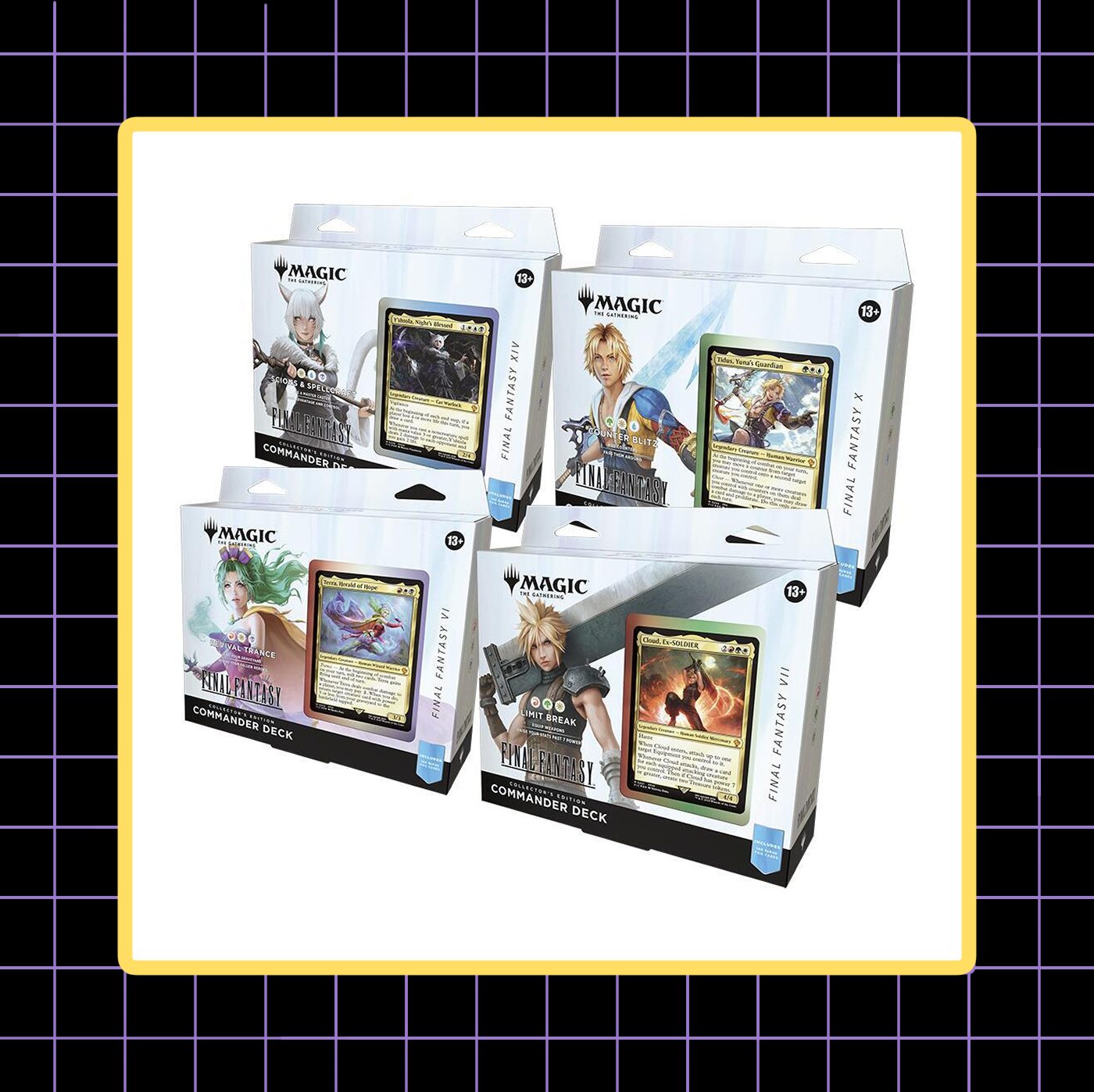 Final Fantasy Commander Deck Display Collector's Edition