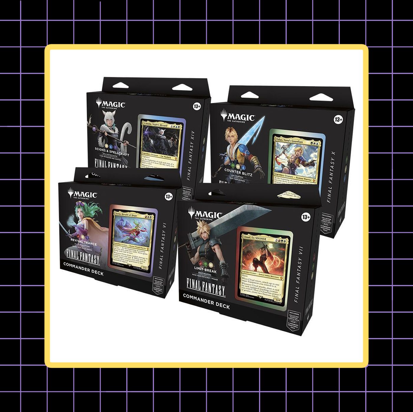 Final Fantasy Commander Deck Display Case