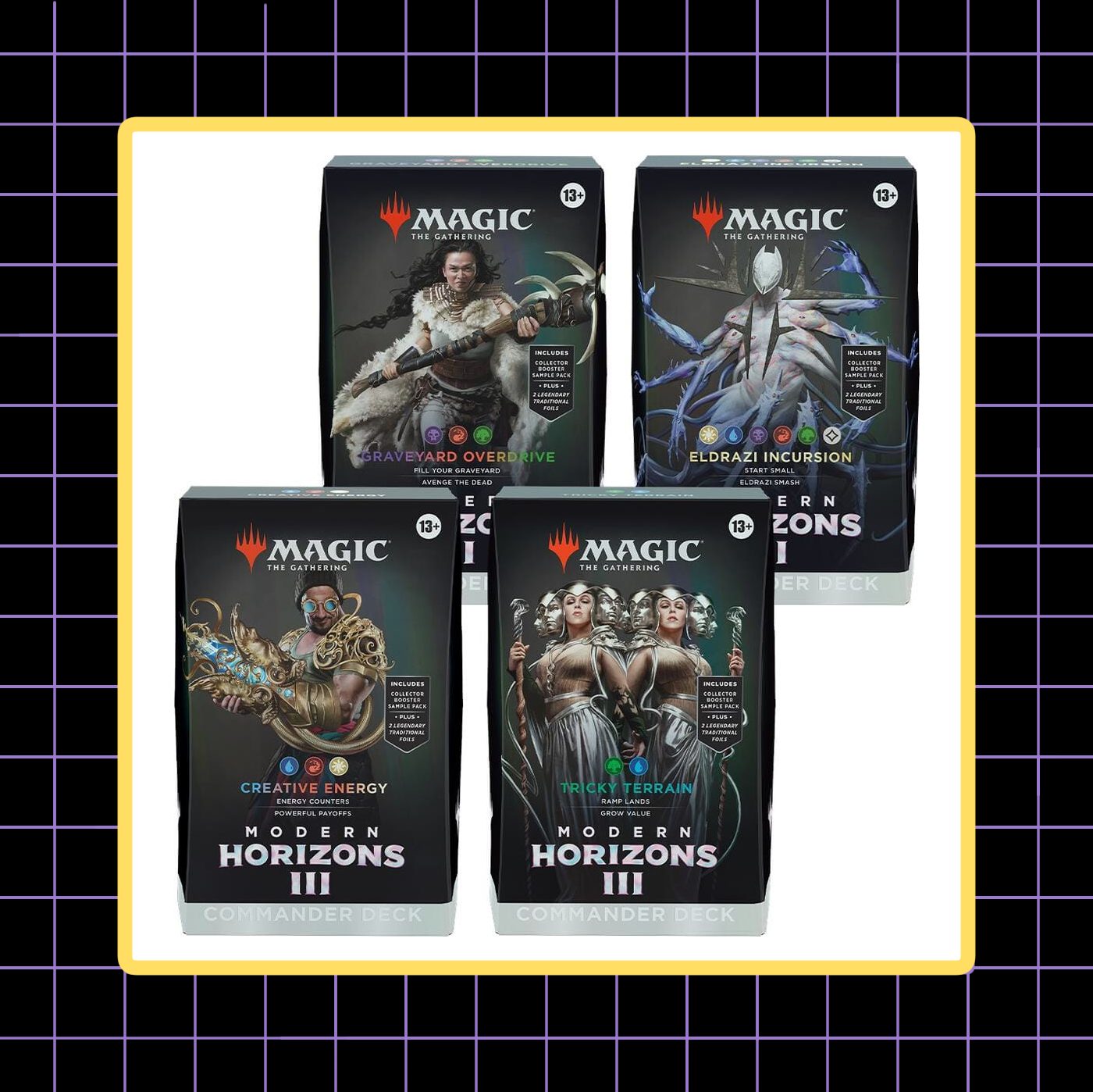 Modern Horizons 3 Commander Deck Set (4 Decks)