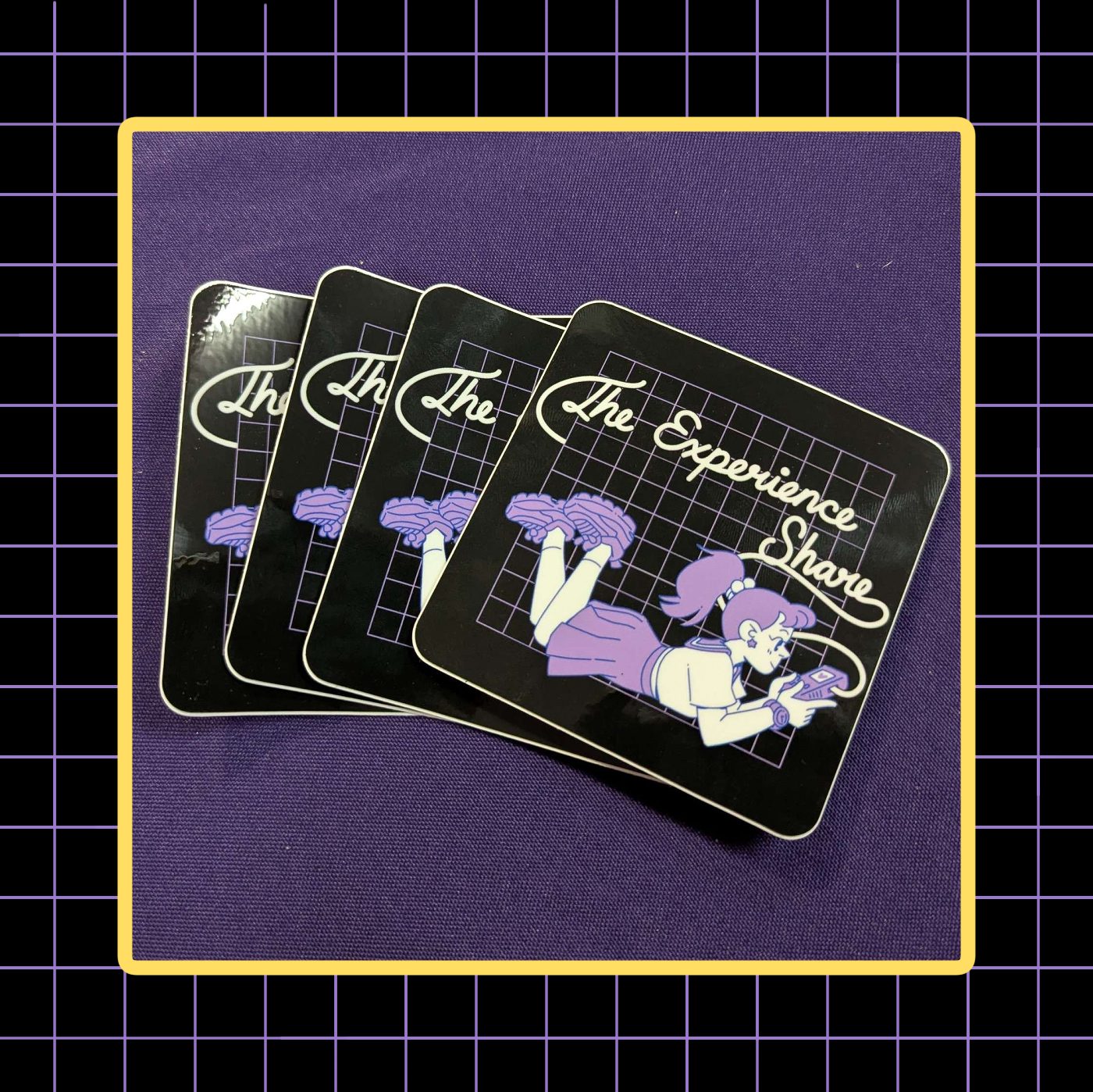 Experience Share Logo Sticker